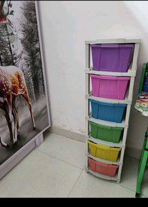 DRAWER COSMETIC VANITY BOX MULTICOLOR