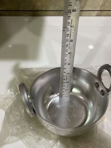 Vintage Aluminum Pot with Handles