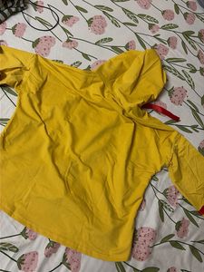Yellow "Paris" Graphic Hoodie