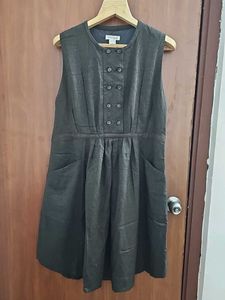 Brown Sleeveless Dress