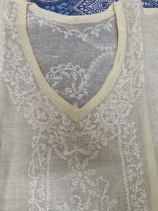 Elegant Chikankari Kurta
