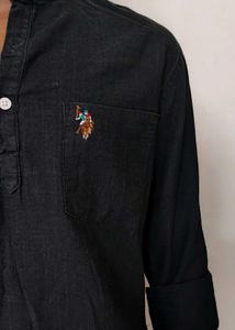 US Polo Assn Black Shirt