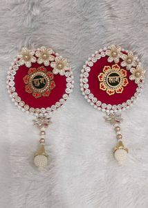 Handmade Shubh Labh Door Hanging