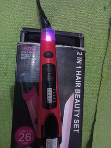 NOVA Hair Straightner 2 In 1 Perfect Condition