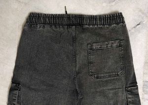 Grey Cargo Pants