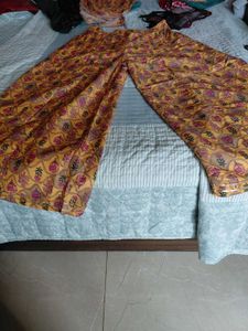 Yellow Floral Kurta Set with Dupatta
