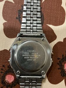 Casio Vintage Digital Watch battery has been compl