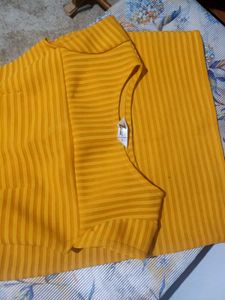 Yellow bodycon dress