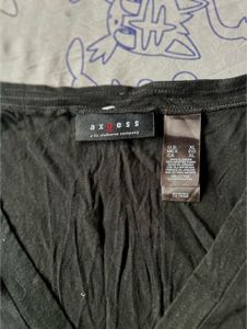 Basic Black V-Neck T-Shirt
