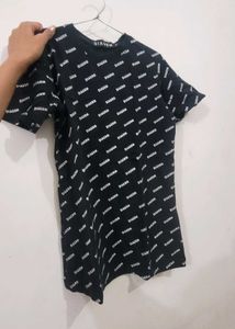 Black DIAGRM All-Over Print T-Shirt