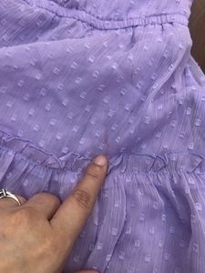 Lilac Ruffle Dress 2 yr old girl