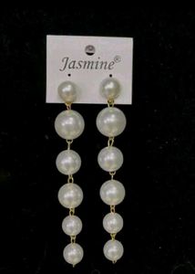 Elegant Pearl Drop Earrings