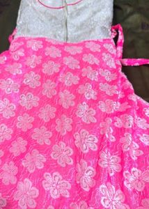 Designer Pink Lehenga Choli for Girls