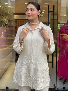 Indo-Western Premium Chanderi Silk Co-ord