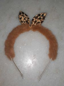 Faux Fur Headband with Bow pack of 6