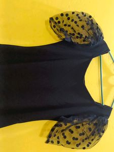A-line Body Fit Stretchable Dress