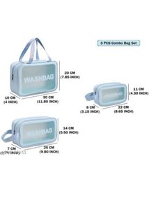 3-Piece Wash Bag Set