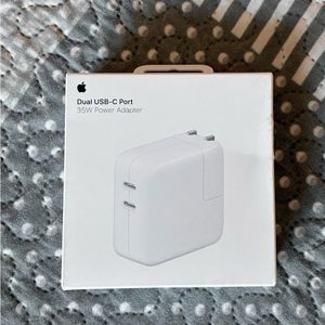 100% Original Apple 35W Dual C-Type Adaptor