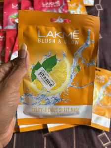 Lakme Blush &amp; Glow Sheet Mask Bundle