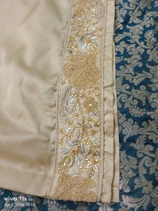 Elegant Cream Kurta Set with Dupatta