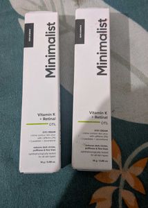 Minimalist Vitamin K + Retinal Eye Cream