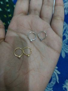 Charming Set of 6 Nose Pins