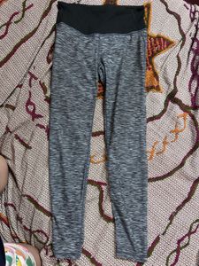 Women's Marled Grey Leggings