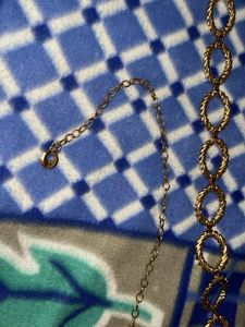 Gold Tone Chain Belt