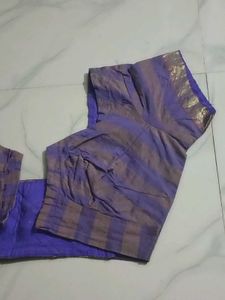 GentlyUsed Elegant Purple&amp;Brown StripedBlouse-36"