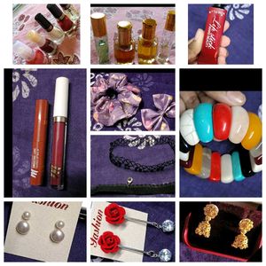 Assorted Jewelry & Makeup Bundle