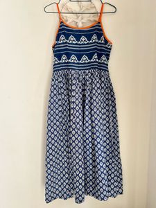 Boho Print Midi Dress- M size (upto 36 siz