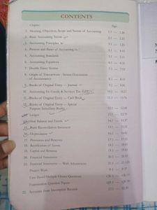 Accountancy Class XI CBSE Syllabus Book