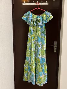 Boho Floral Maxi Dress