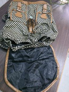 Checkered Backpack