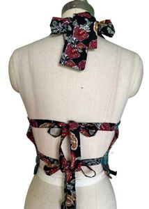 y2k seafoam shadows reversible GEET halter top