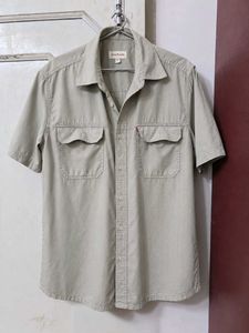 John Players Men's Short Sleeve Button-Up Shirt