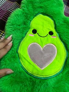 Adorable Avocado Plush Hot Water Bottle cover