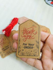 ✨Thank You Tag With Thread✨