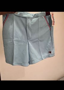 Light Blue Retro Athletic Shorts
