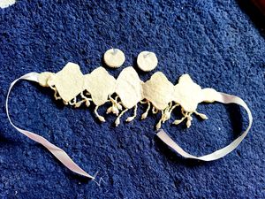 White Handmade Neckset
