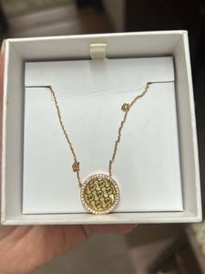 michael kors gold toned necklace