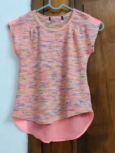 Colorful Knit Top