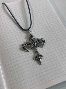 Gothic Cross Pendant Necklace