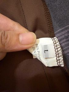 Newme Brown Mini Skirt with Tags
