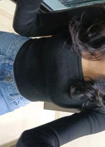 Classic Black &amp; White Long Sleeve Tops