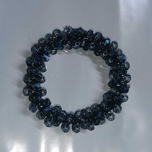 Crystal Scrunchie Hair Tie