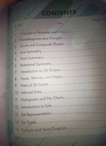 Learning Book For Class 7 Students Maths