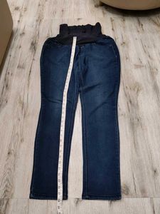Ma5928 Indigo blue jeans waist 32-34 inches
