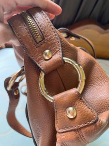 Michael Kors Brown Leather Handbag
