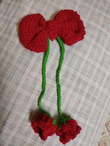 Handmade Crochet Flower Appliques